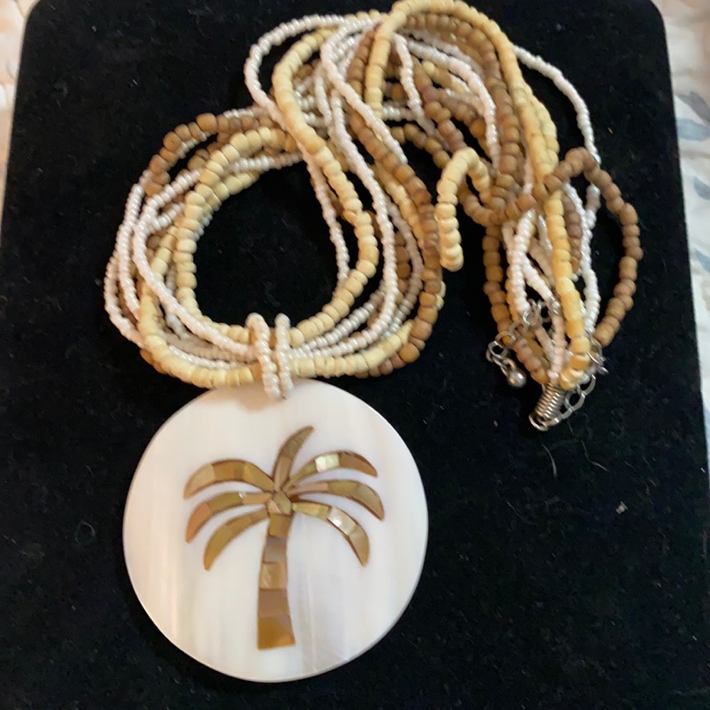 Palm Tree Necklace